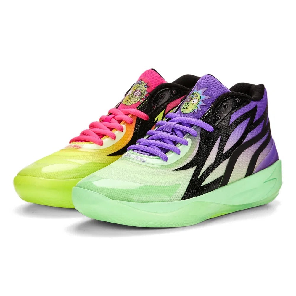 Rick and Morty × Puma LaMelo Ball MB.02 TÊNIS PUMA LAMELO BALL MB.02 X RICK AND MORTY 