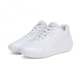 PUMA LAMELO BALL MB.02 LO „TRIPLE WHITE“ SNEAKERS